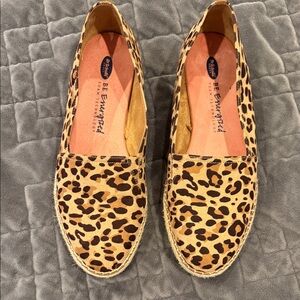 Dr Scholl’s Leopard Print Espadrilles Size 10